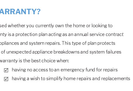 appliance warranty menifee